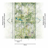 Panoramique PEACOCK AND MORE - Réf: 393321 - Revêtement Maroc