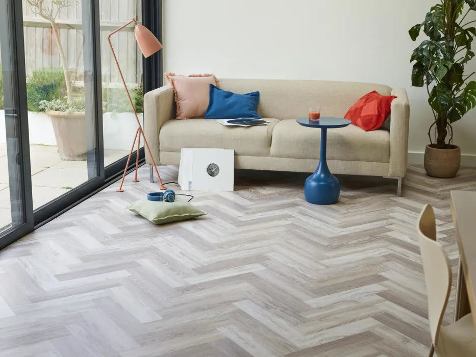 Honey Oak LVT flooring - AMT