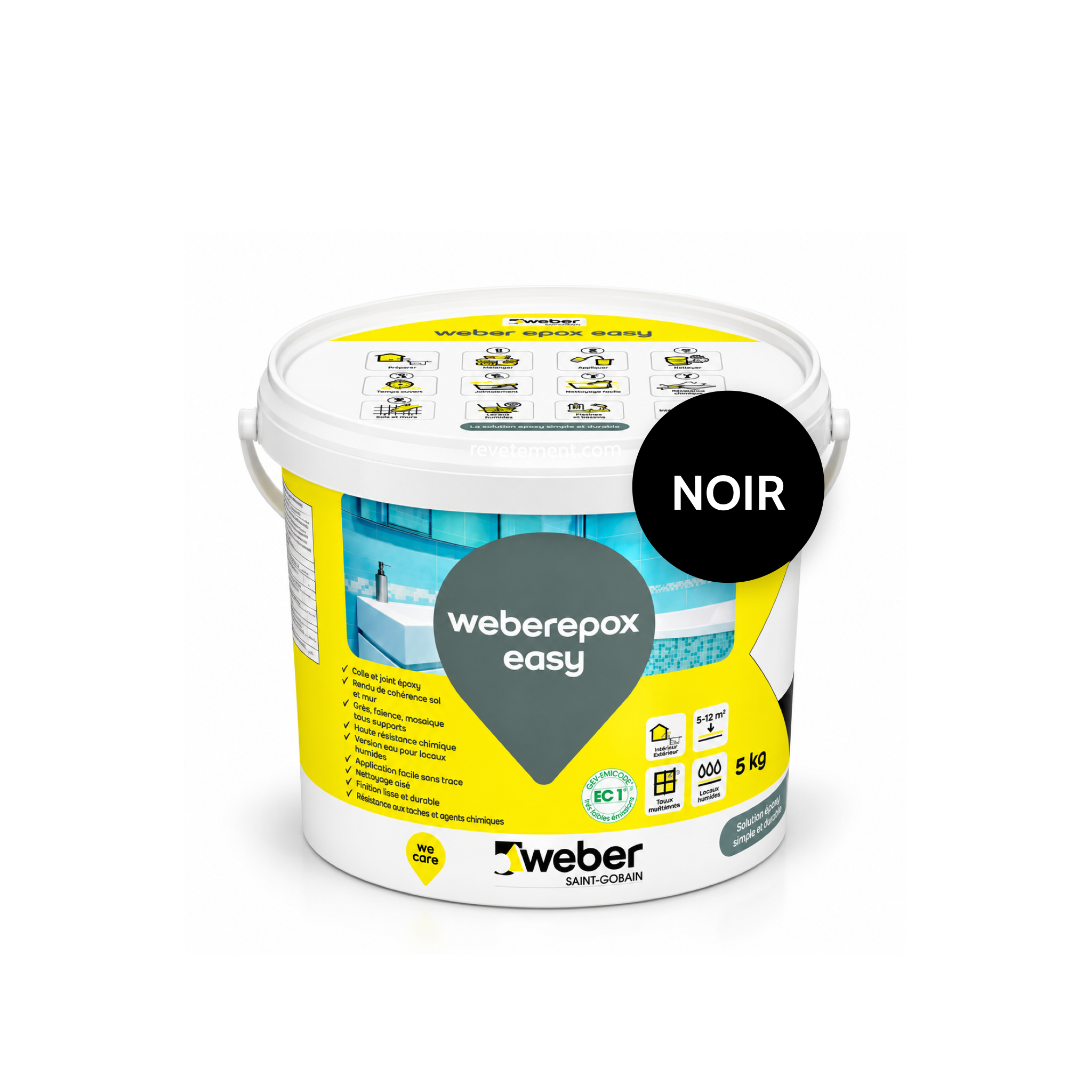 Weberev Hidro mineral mortar for facade plastering W2 - 25kg