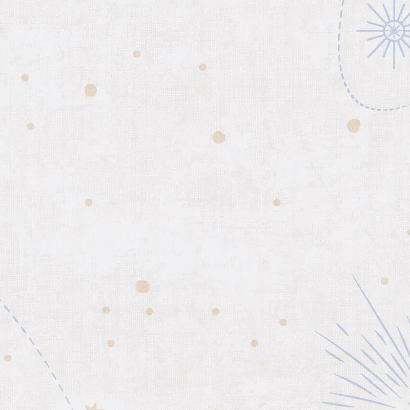 Papier Peint Nuages & Points Pastel – Douceur Scandinave pour Chambre Bébé - Revêtement Maroc