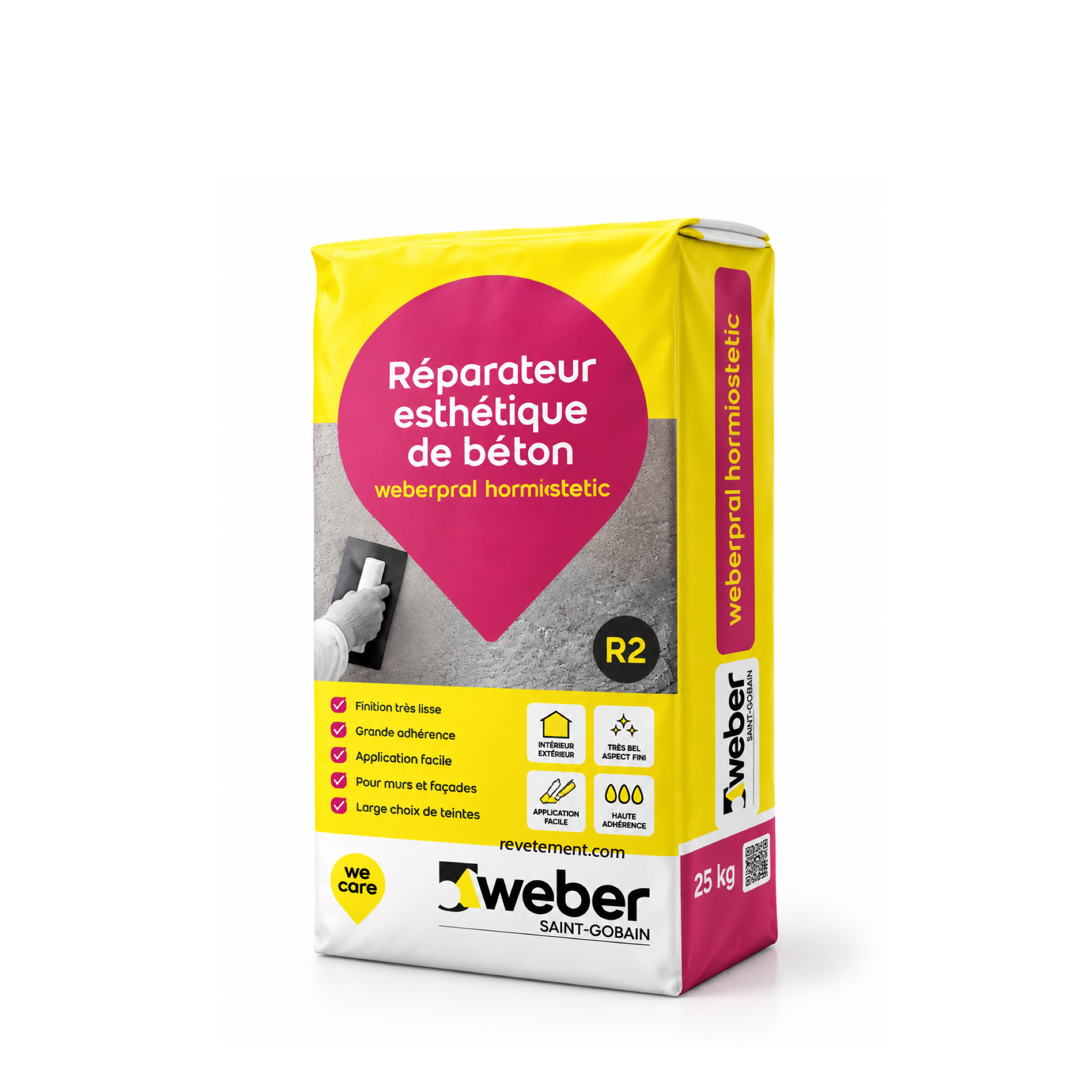 Weberep Hormiestetic – Concrete Aesthetic Repair R2
 - 25kg