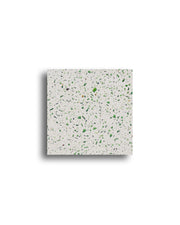 Carreau de ciment - terra unim vert ref. 25212144 pack 6 pièces - TILINE