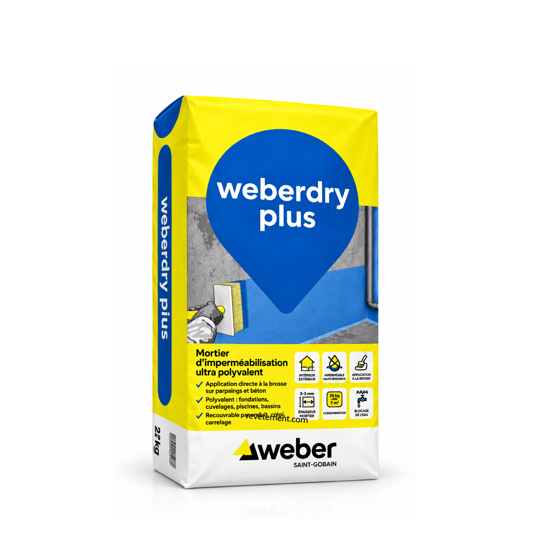 Weberdry plus imperméabilisation