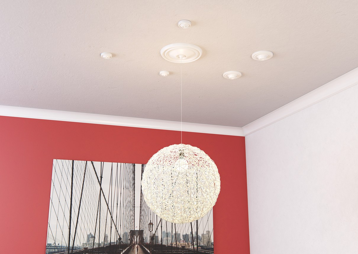 Rosace décorative B12 – Plafond & éclairage - Revêtement Maroc
