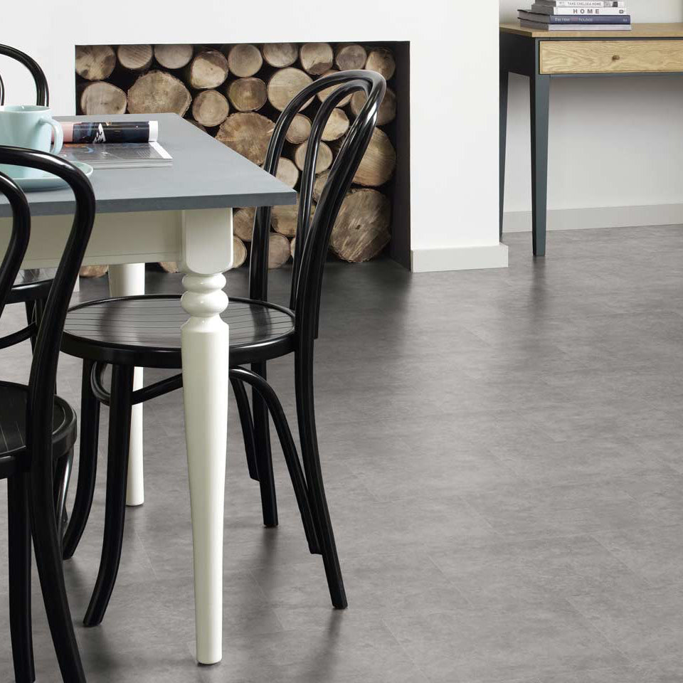 Dalle Vinyle Premium - GALLERY Concrete - SPACIA LVT - Revêtement Maroc