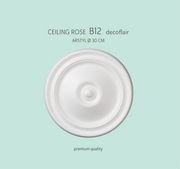 Rosace décorative B12 – Plafond & éclairage