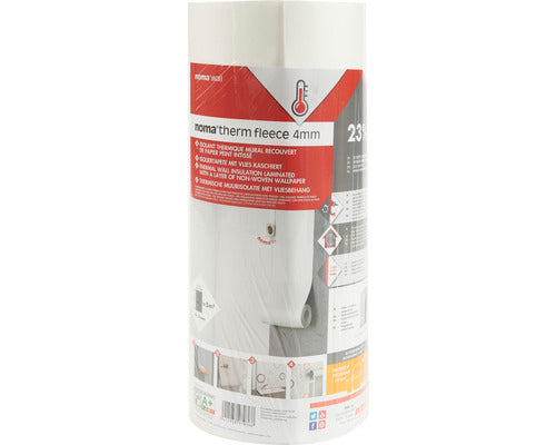Rouleau isolant thermique mural intérieur THERM FLEECE (10m*0,5m=5m²) épaisseur 4mm - Revêtement Maroc