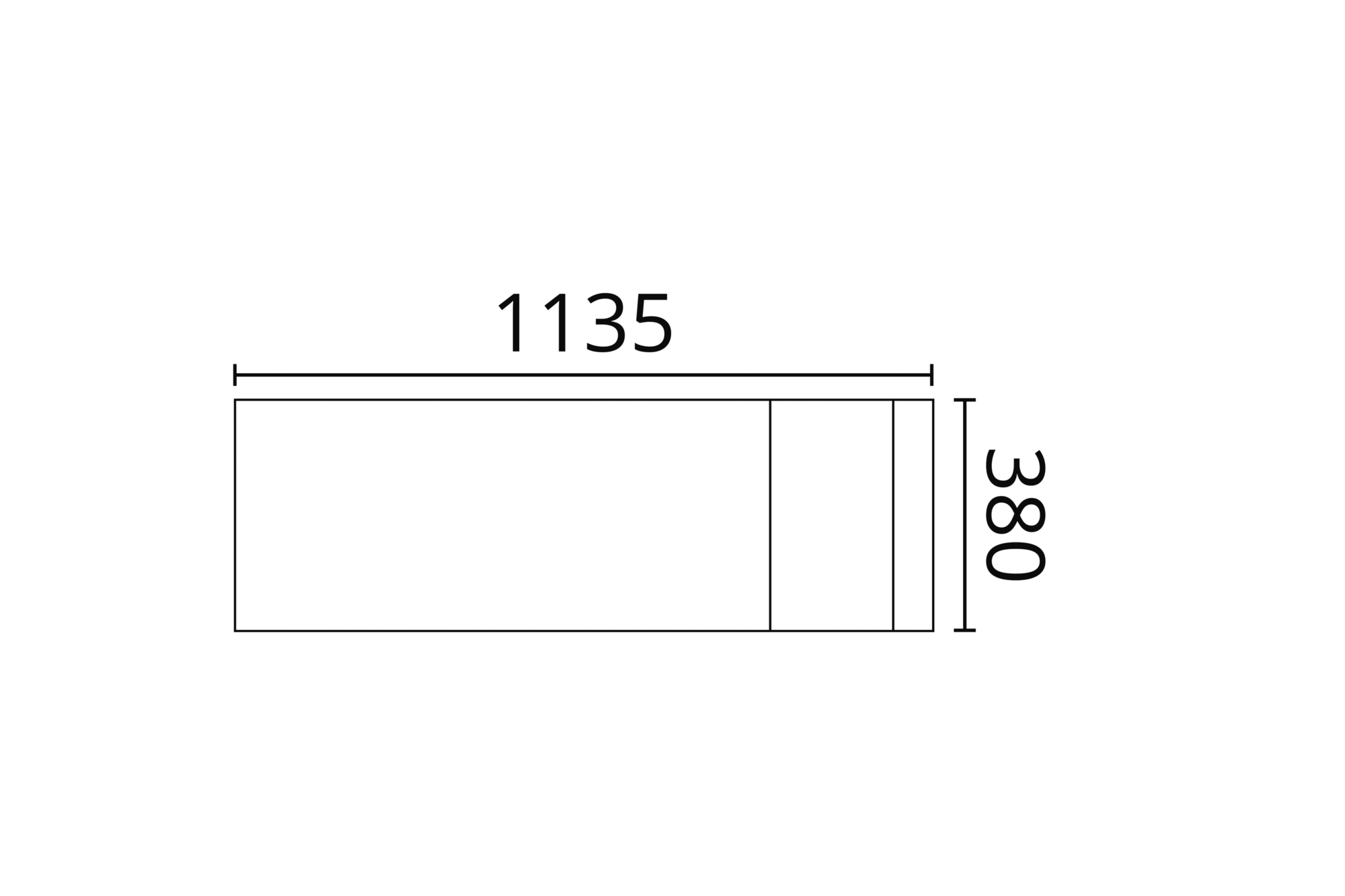 Panneau SCURETTO ARSTYL 1135 x 380 x 14,5 mm - Revêtement Maroc