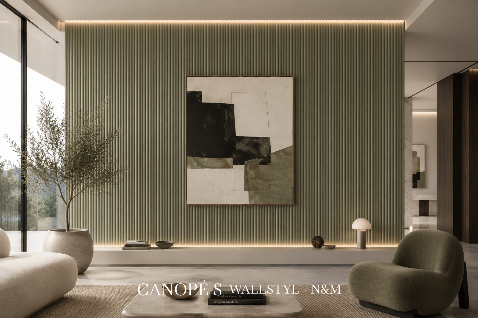 Panneau mural CANOPÉE S WALLSTYL® 250 x 9,5 x 2600 mm