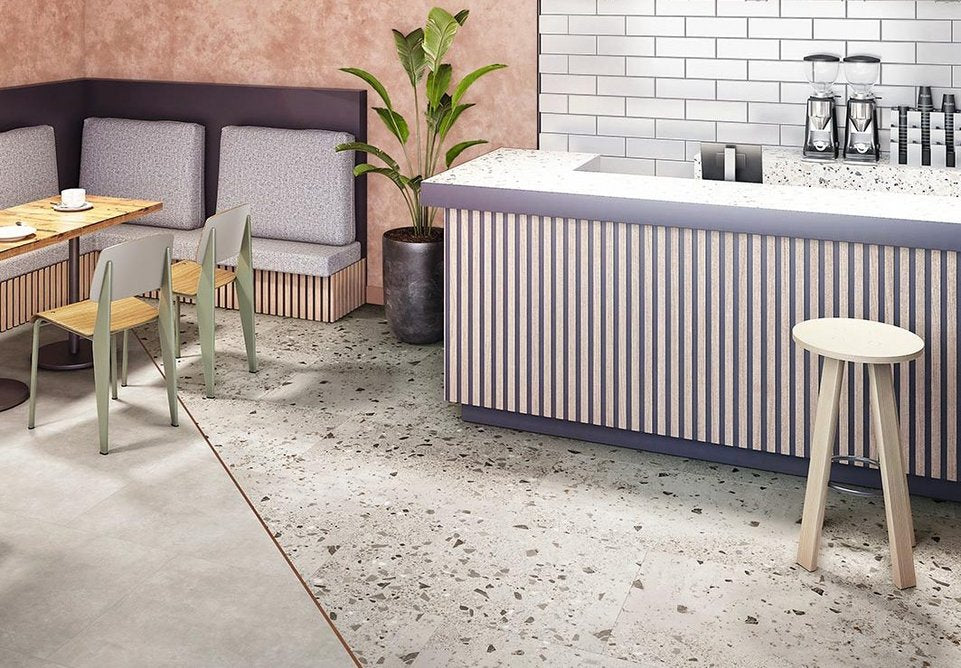 Dalle Vinyle Premium-Amalfi Terrazo - SPACIA LVT - Revêtement Maroc