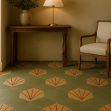 Cement tile - joyful ref. 0225212 - tiline - Revêtement Maroc