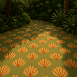 Cement tile - joyful ref. 0225212 - tiline - Revêtement Maroc