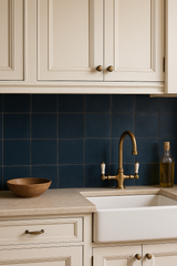 Cement tile - bleu mogador ref. 0225212 pack 12 pièces - tiline - Revêtement Maroc