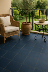 Cement tile - bleu mogador ref. 0225212 pack 12 pièces - tiline - Revêtement Maroc