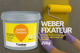 Weber Fixateur - adhérence des enduits monocouche sur béton 20kg - Revêtement Maroc