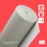 Rouleau d'isolation thermique et phonique NOMA THERMAFLEECE PRO (12,5m*0,6m=7,5m²) épaisseur 2mm - Revêtement Maroc
