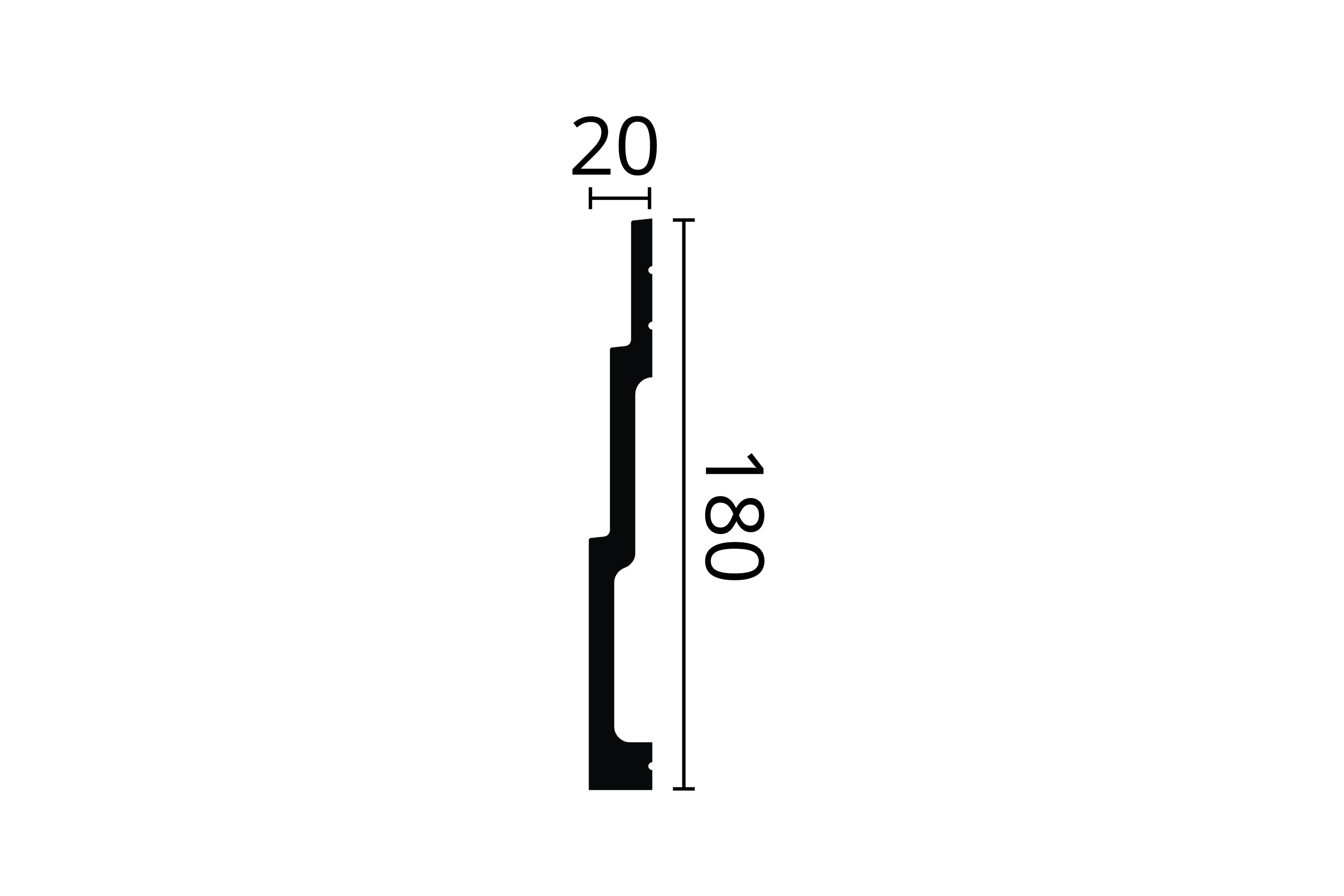 Plinthe FT18 WALLSTYL®