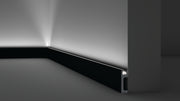 Plinthe à Led IL10 Black - 2 mètres - Revêtement Maroc