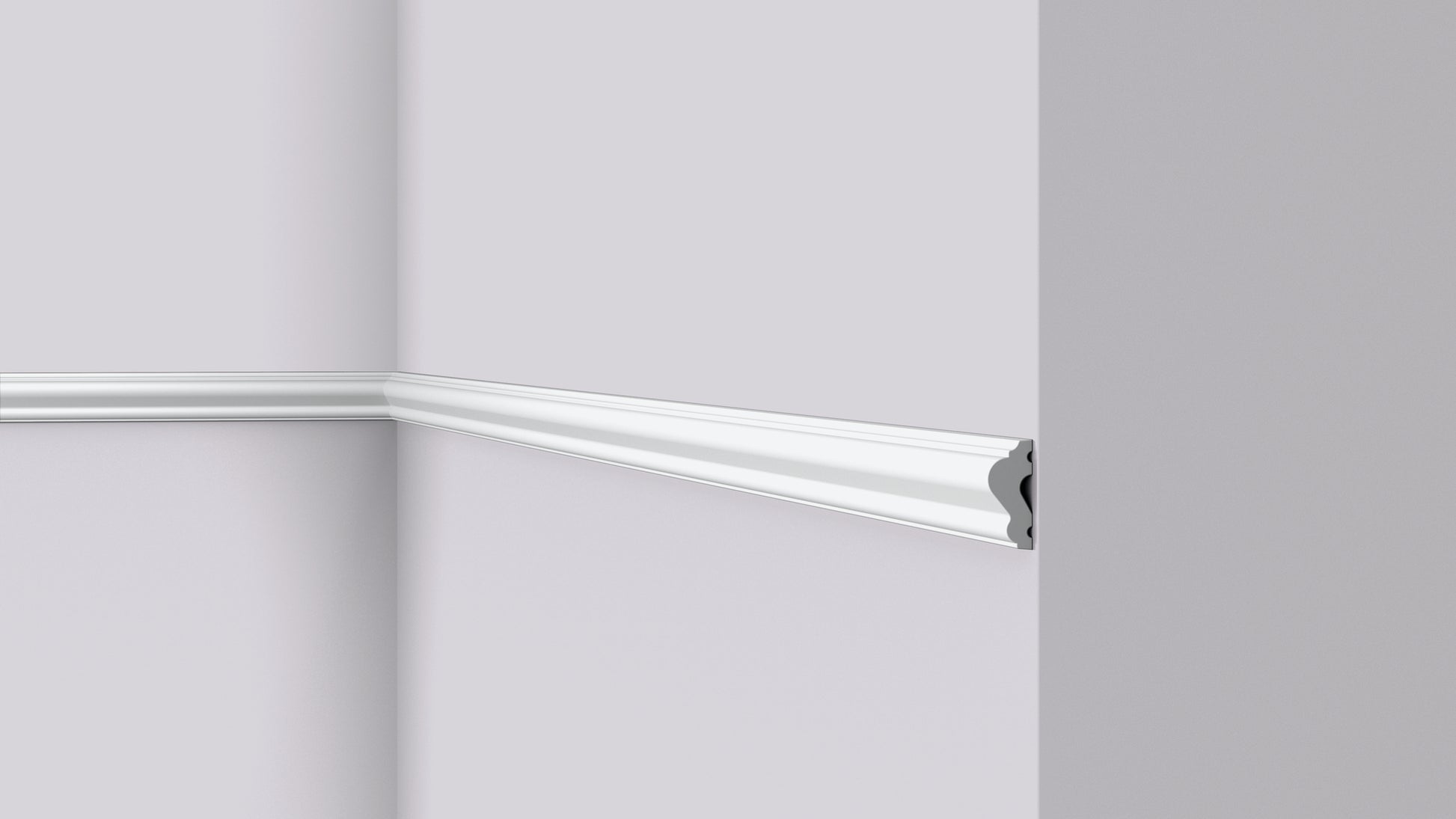 MOULURE WL12 WALLSTYL® -  24,5 x 11 x 2000 mm - Revêtement Maroc