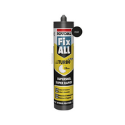 Soudal Fix ALL TURBO NOIR 290 ML – Mastic-colle hybride