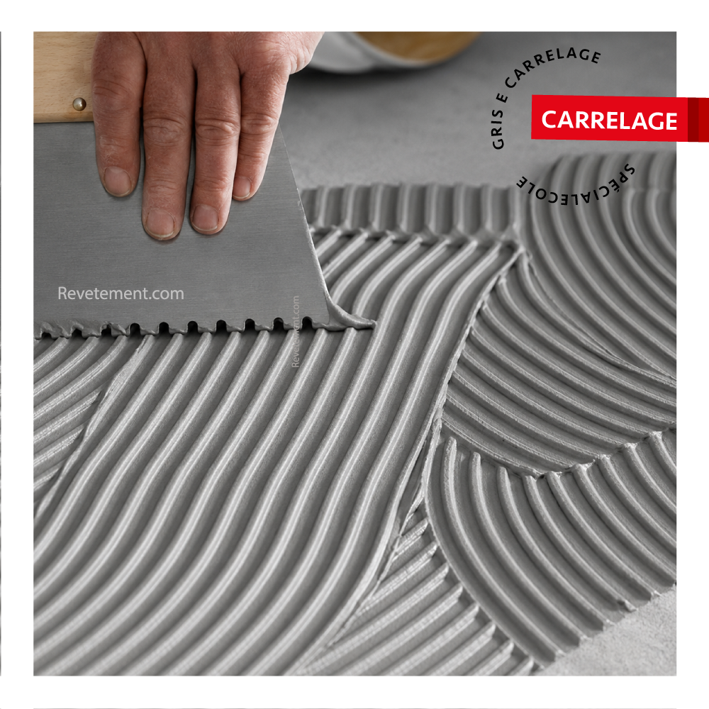 Soudal COLLE SUPER CARRELAGE 24A 5KG Gris – Colle carrelage