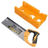 Boîte à onglets avec scie à dos 300mm - GRIPRO - Revêtement Maroc