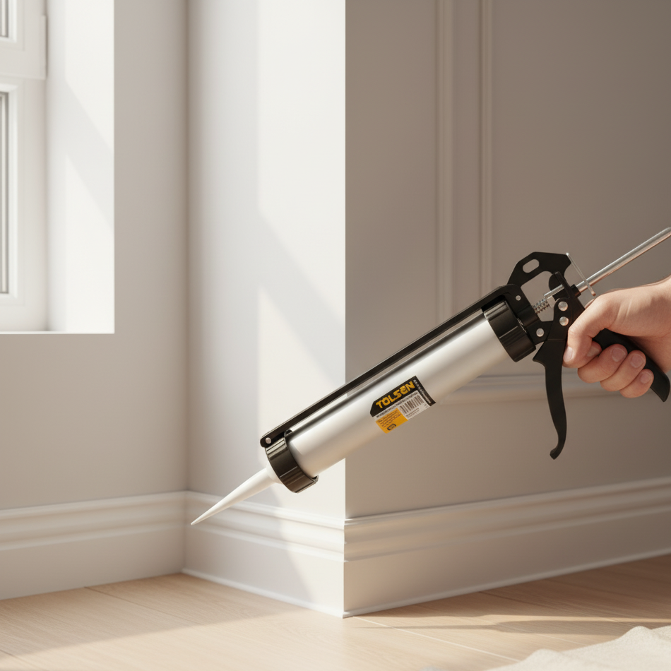 Professionelle Dichtpistole Tolsen – Rohr 225 mm Schwerlast