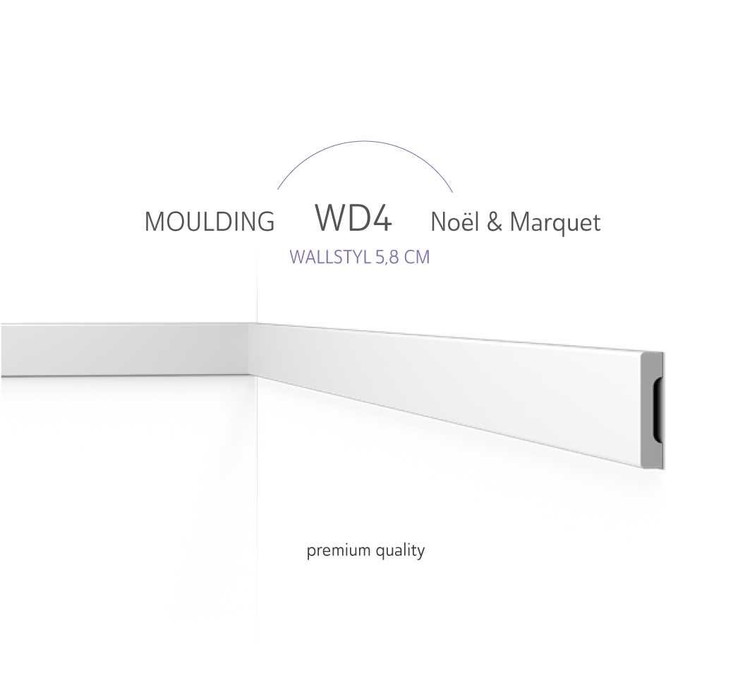 Moulure WD4 Wandprofil - 2 Meter