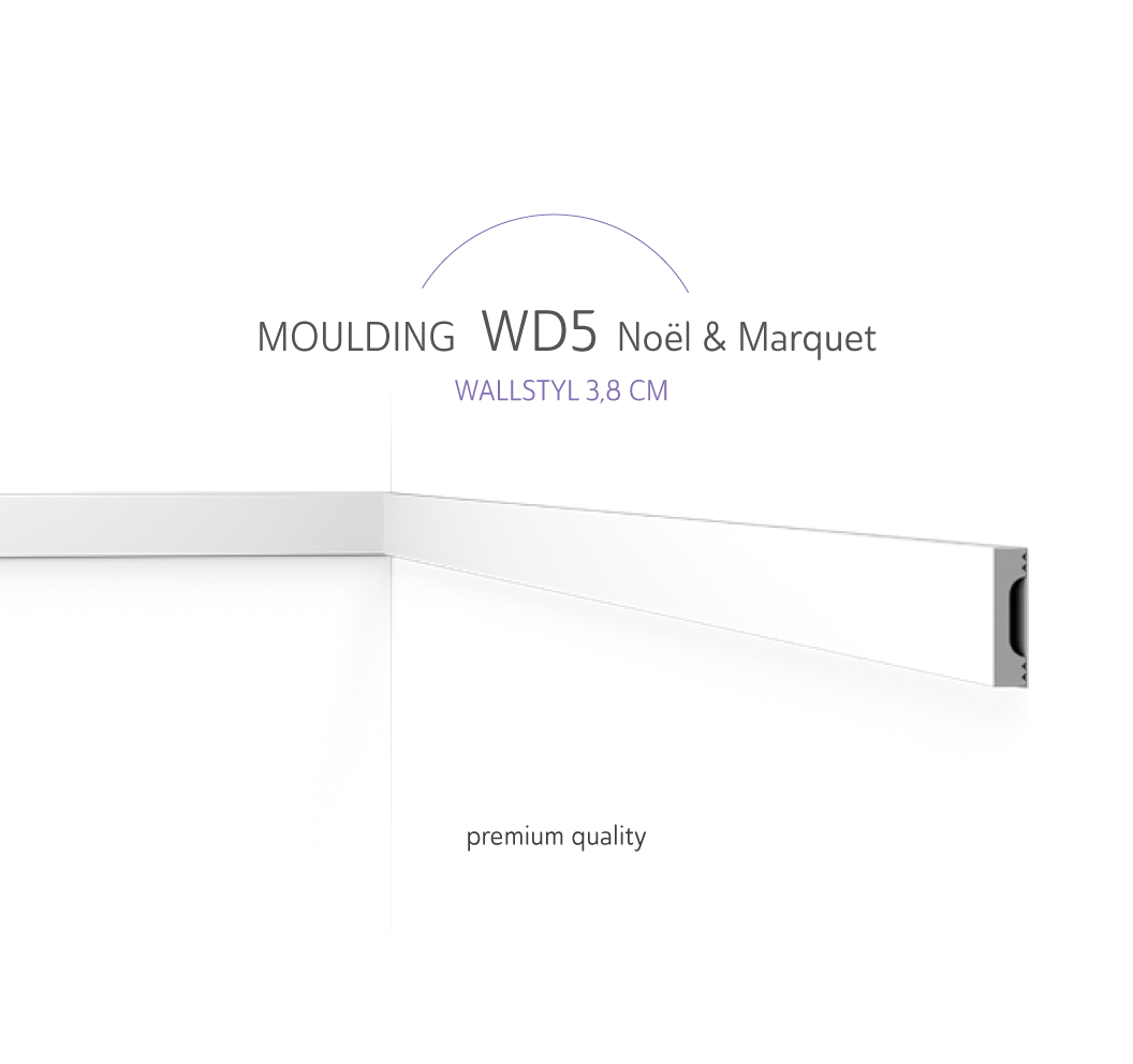 Moulure WD5 Wandprofil - 2 Meter