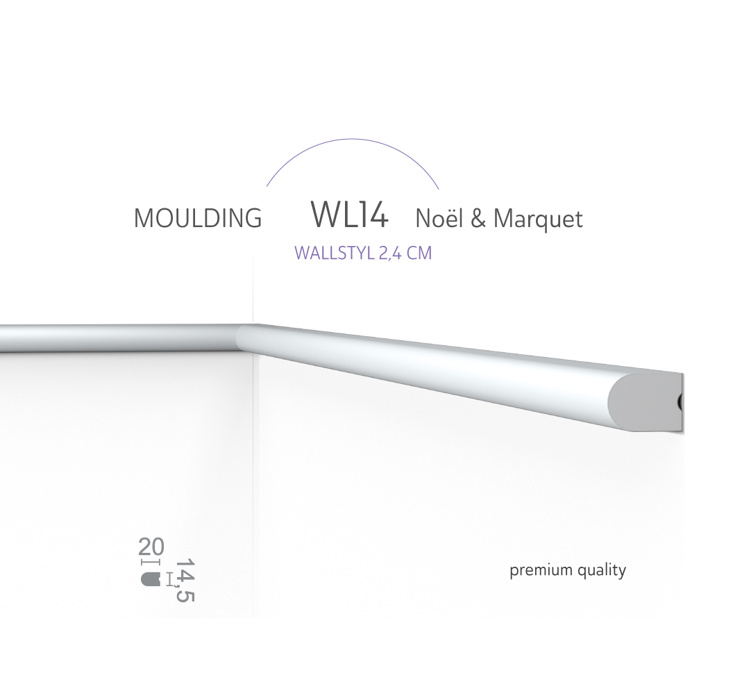 WL13 WALLSTYL® MOULDING 2 meters