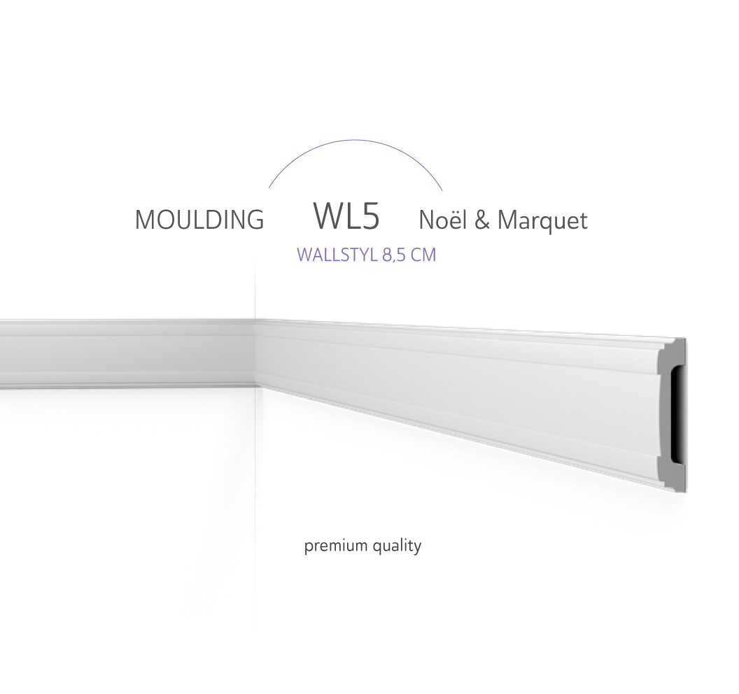 Moulure WL5 Wandprofil - 2 Meter