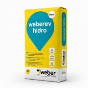 Weberev Hidro mineral mortar for facade plastering W2 - 25kg