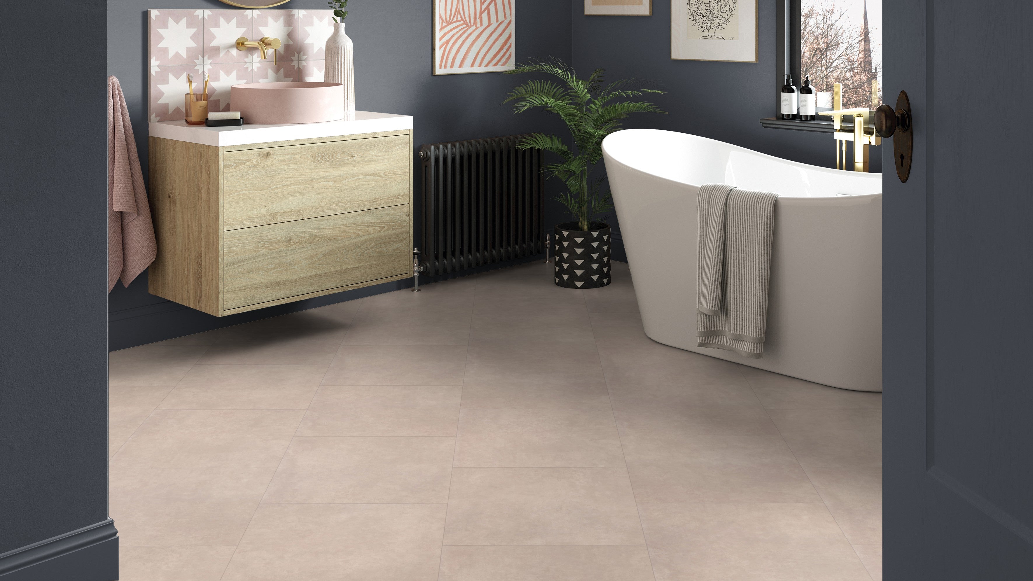 Pampas LVT Amtico en dalle