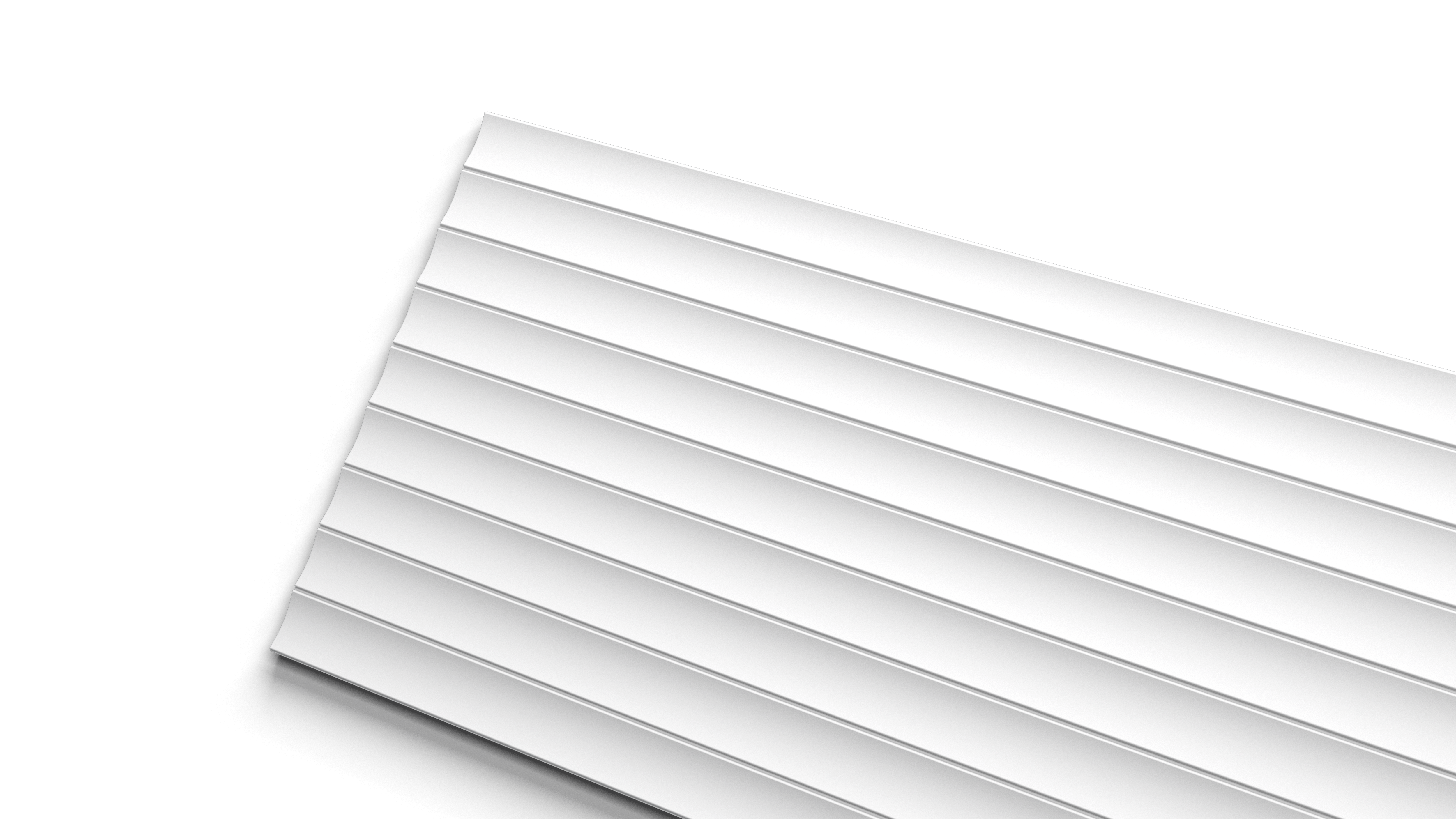 Panneau mural MEZZALUNA S WALLSTYL® 250 x 9,5 x 2600 mm