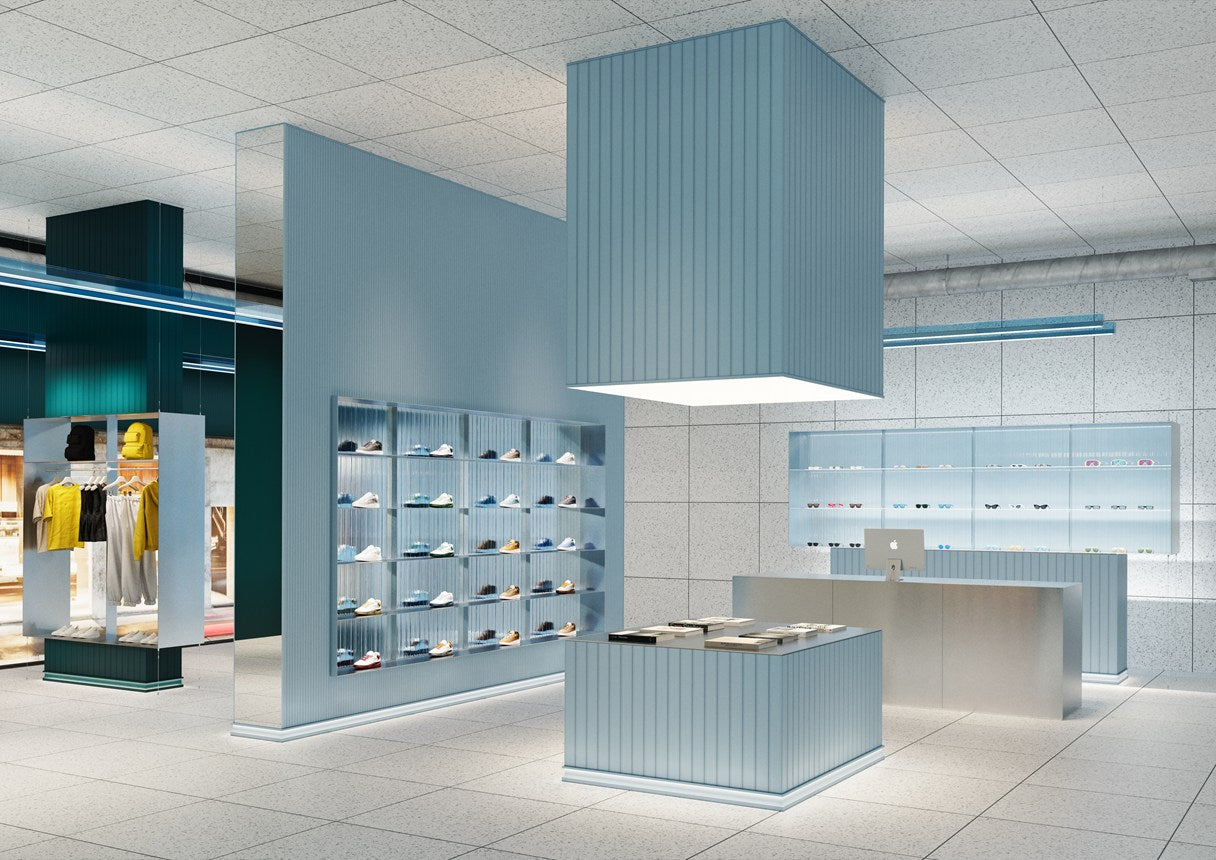 Panneau mural MEZZALUNA L WALLSTYL® 250 x 9,5 x 2600 mm