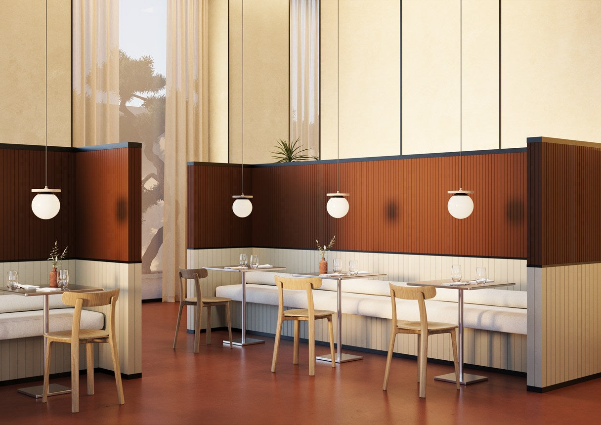 Panneau mural LATTE S WALLSTYL® 250 x 9,5 x 2600 mm