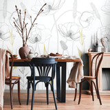 Panoramique Soft Flowers - Réf: 392121 - Revêtement Maroc