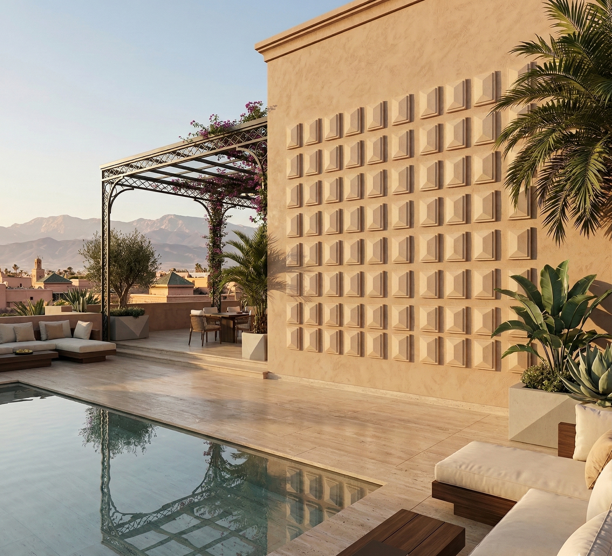 pierre de bossage - Marrakech