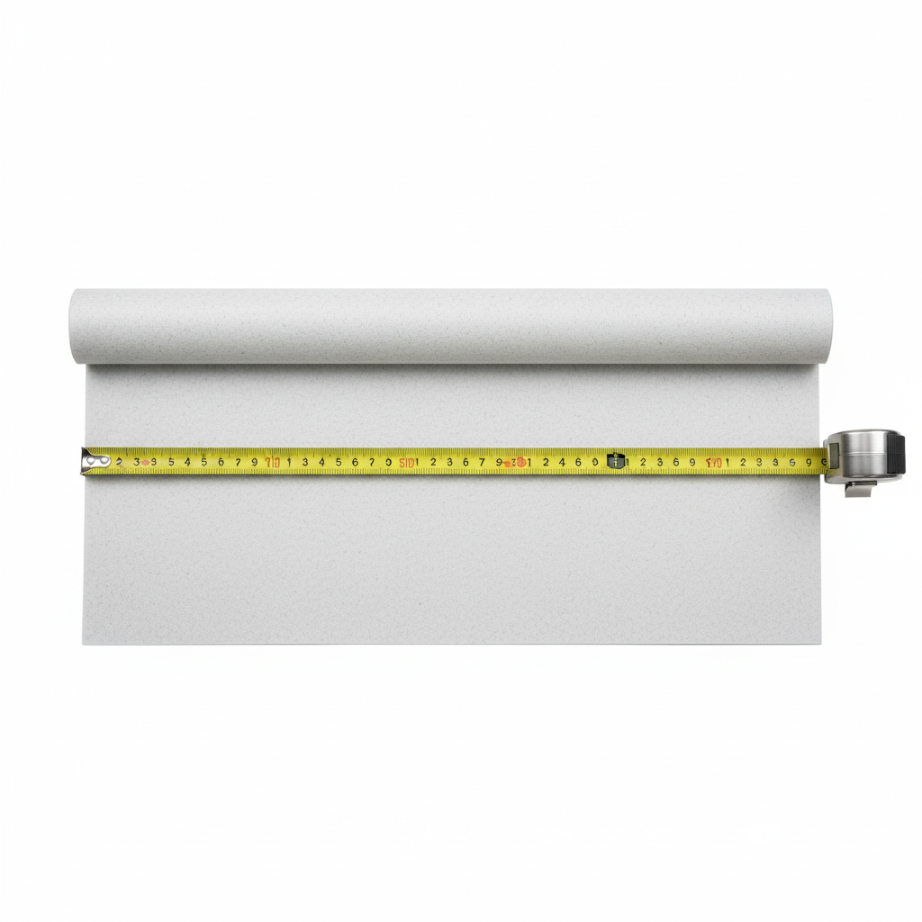 Vue du dessus largeur 50cm