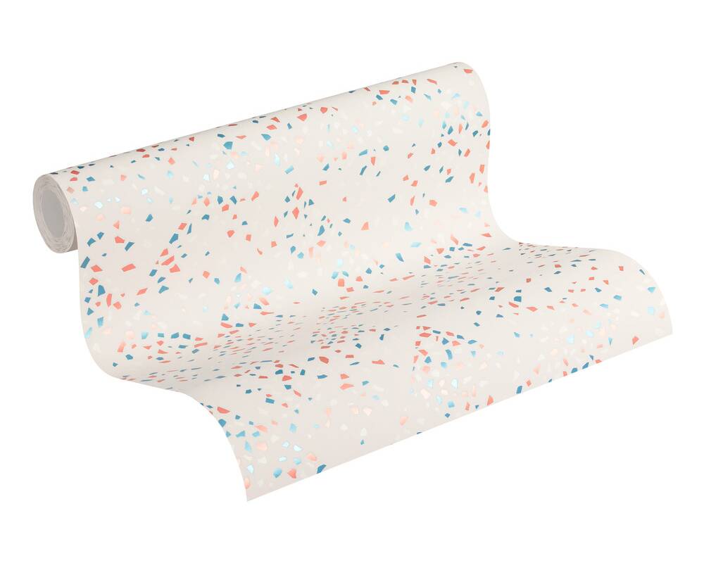 Papier peint Terrazo by LW -Réf: 373943- - Revêtement Maroc