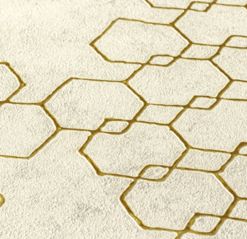 Papier peint Hex by LW -Réf: 374242- - Revêtement Maroc
