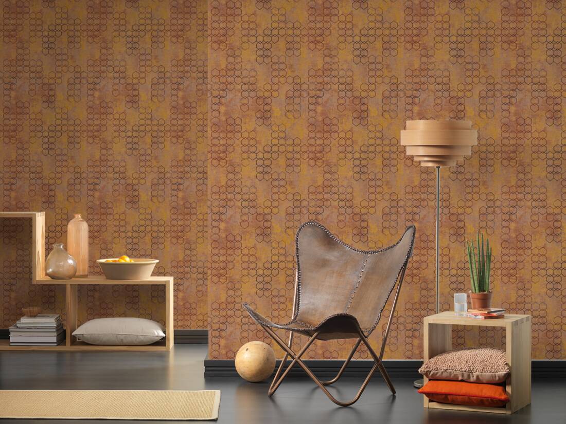 Papier peint Hex by LW -Réf: 374243- - Revêtement Maroc