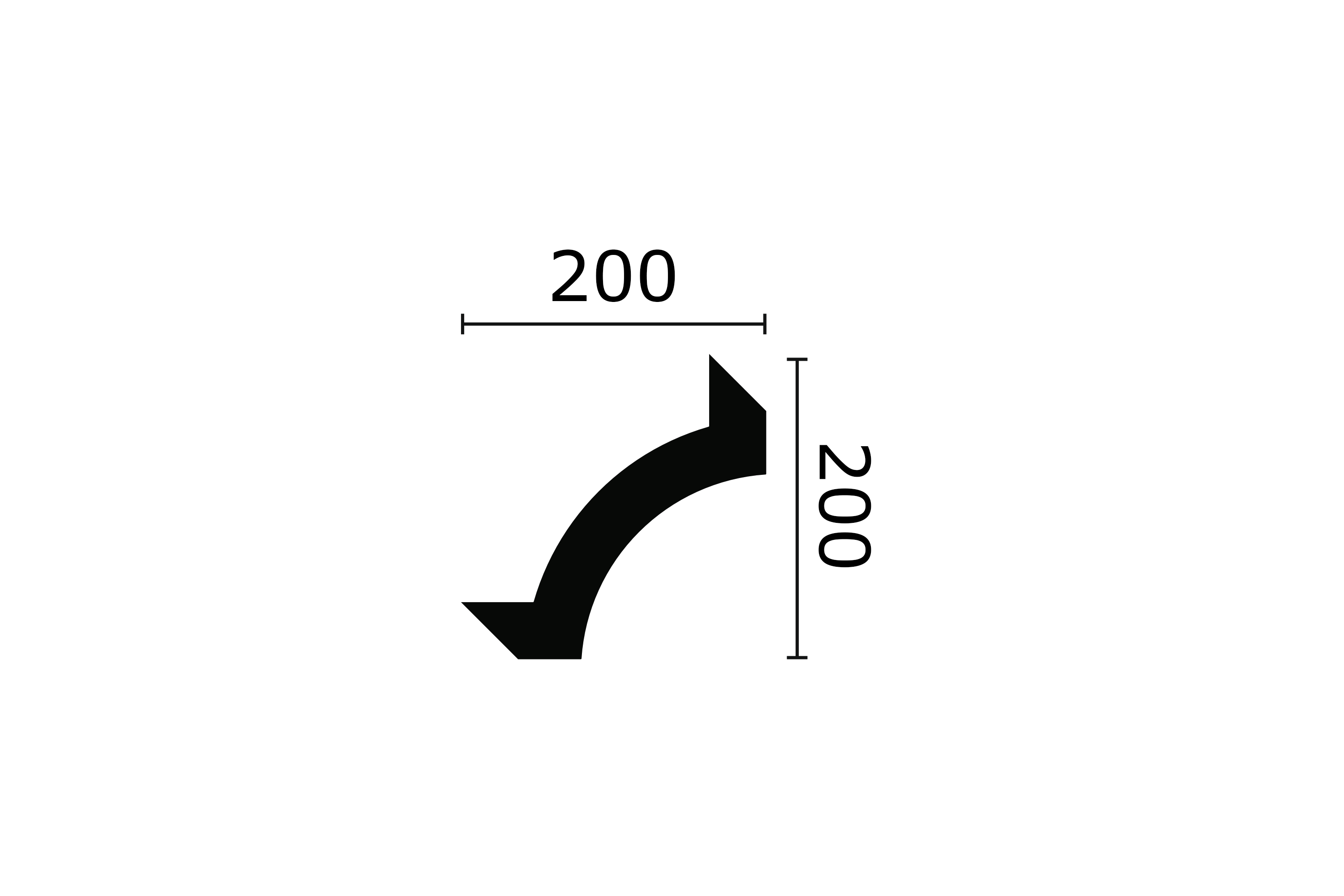 Ornement d'angle Z102 - Revêtement Maroc