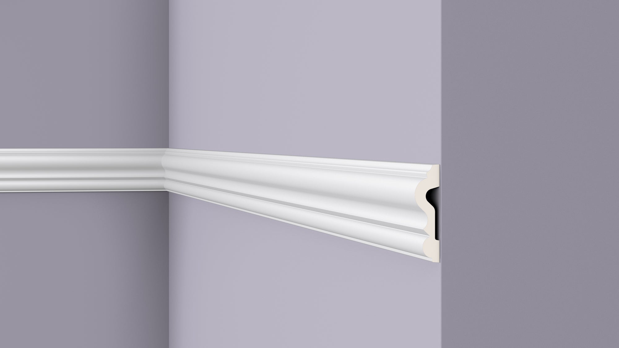 Moulure Z13 Arstyl PU - 2000 x 80 x 22 mm - Premium - Revêtement Maroc